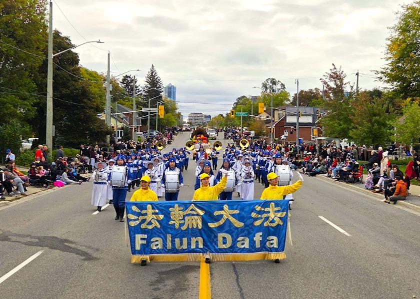 Image for article Canada: Tian Guo Marching Band Brings Energy and Hope to Kitchener-Waterloo Oktoberfest Thanksgiving Day Parade