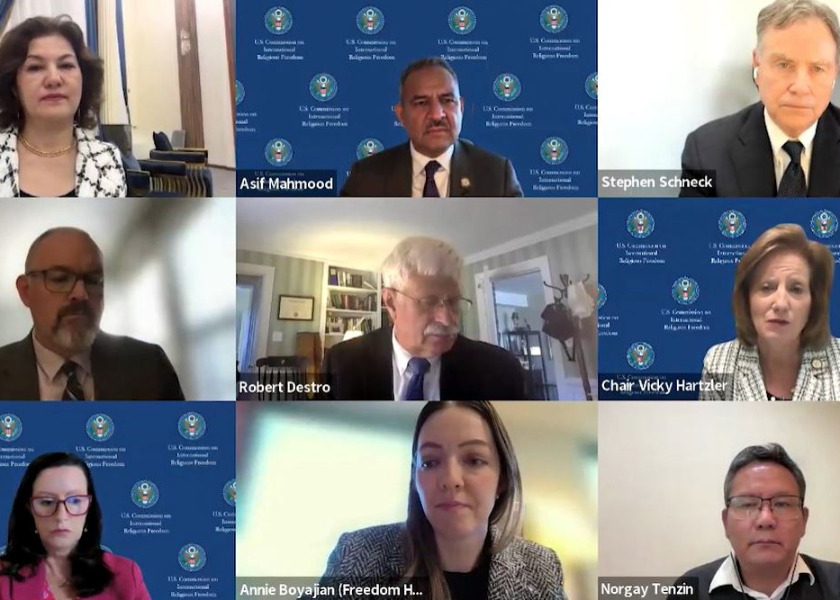 Image for article USCIRF Hearing Condemns the CCP's Persecution of Falun Gong and Other Belief Systems