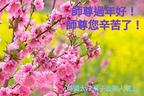 Image for article Falun Dafa Practitioners in Six Countries in Western Europe Respectfully Wish Master Li Hongzhi a Happy Chinese New Year