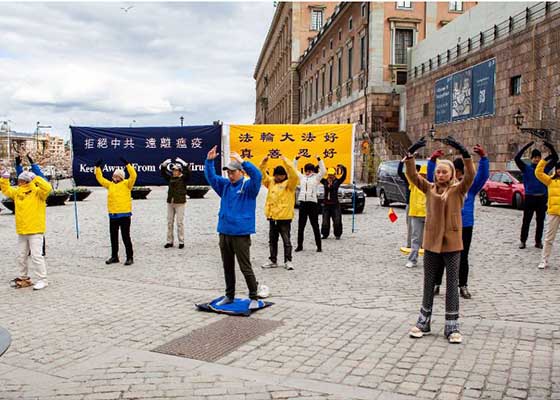 Image for article Sweden: Practitioners Commemorate April 25 Appeal, Members of Parliament Show Support