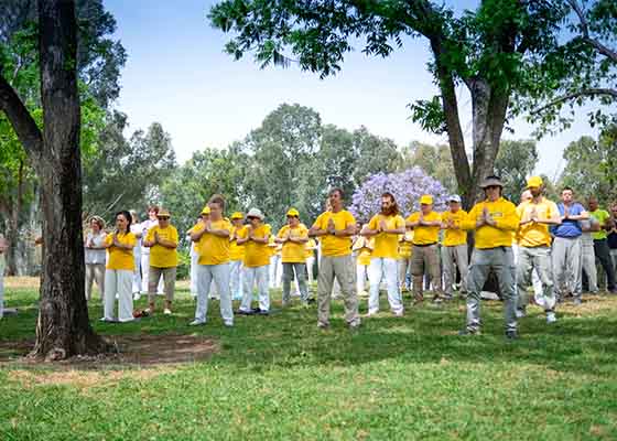 Image for article Tel Aviv, Israel: World Falun Dafa Day Celebration Held at Yarkon Park