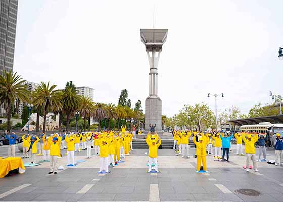 Image for article San Francisco, California: Practitioners Showcase the Beauty of Falun Dafa Through World Falun Dafa Day Celebrations