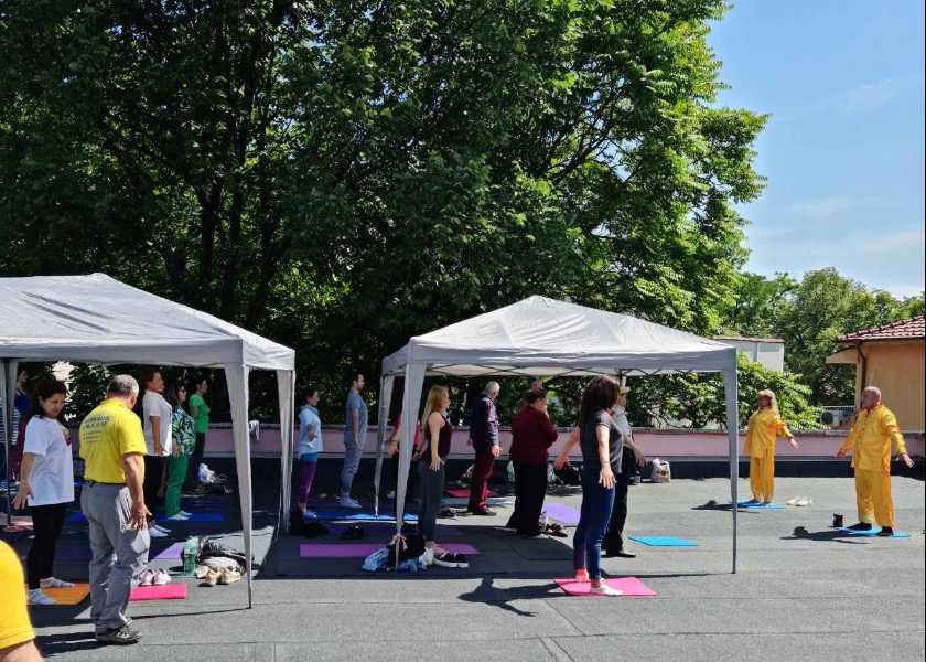 Image for article Bulgaria: Falun Dafa Awarded at Health Festival in Plovdiv