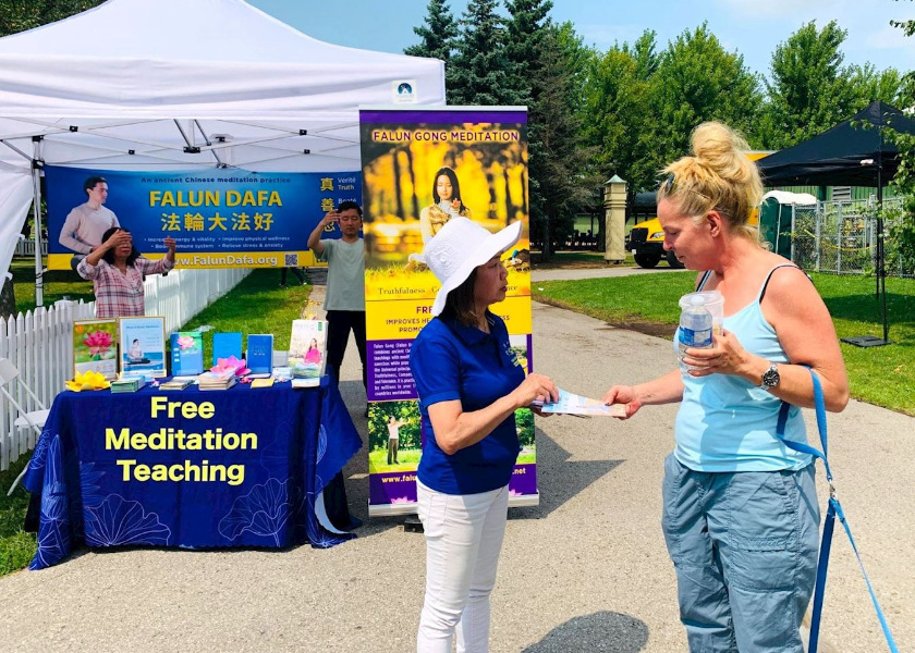 Image for article Canada: Falun Dafa Welcomed at Persian Food Festival in Toronto