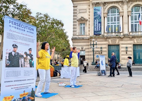 Image for article Montpellier, France: Information Day Event Raises Awareness of the Persecution Perpetrated by the Chinese Regime