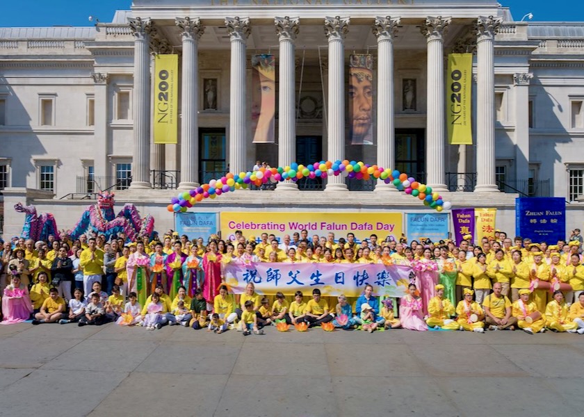 Image for article The UK: Grand Parade and Activities in London Celebrate World Falun Dafa Day