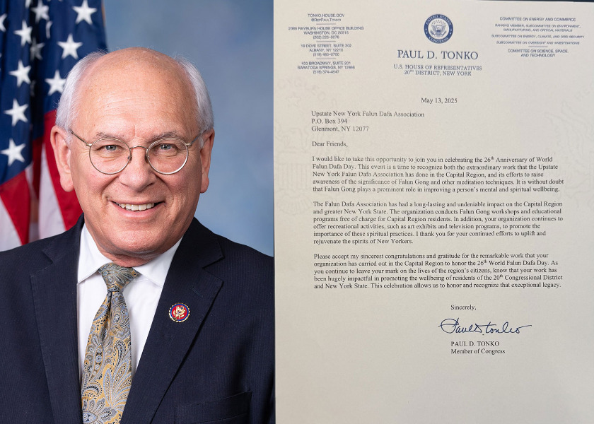 Image for article New York, USA: Members of Congress Honor World Falun Dafa Day