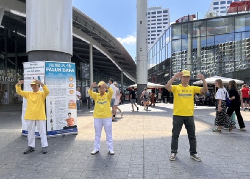Image for article The Netherlands: Introducing Falun Dafa and Raising Awareness of the Persecution