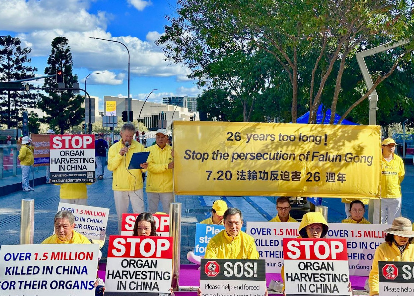 Image for article Australia: People Sign Petitions to Support Falun Gong and Help End Decades of Persecution