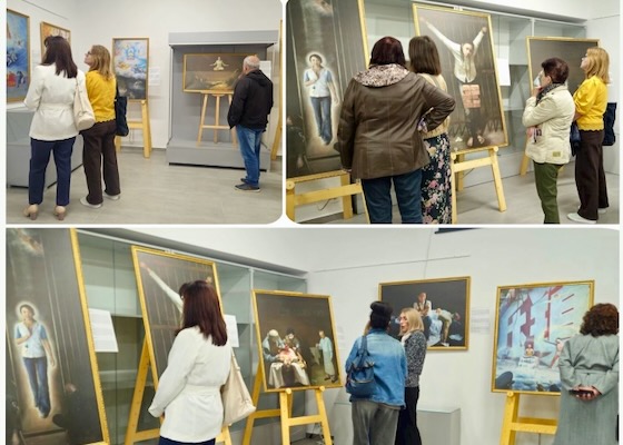 Image for article Bulgaria: Art of Zhen-Shan-Ren Exhibition Impresses Bulgarian Artists and Journalists in Svilengrad