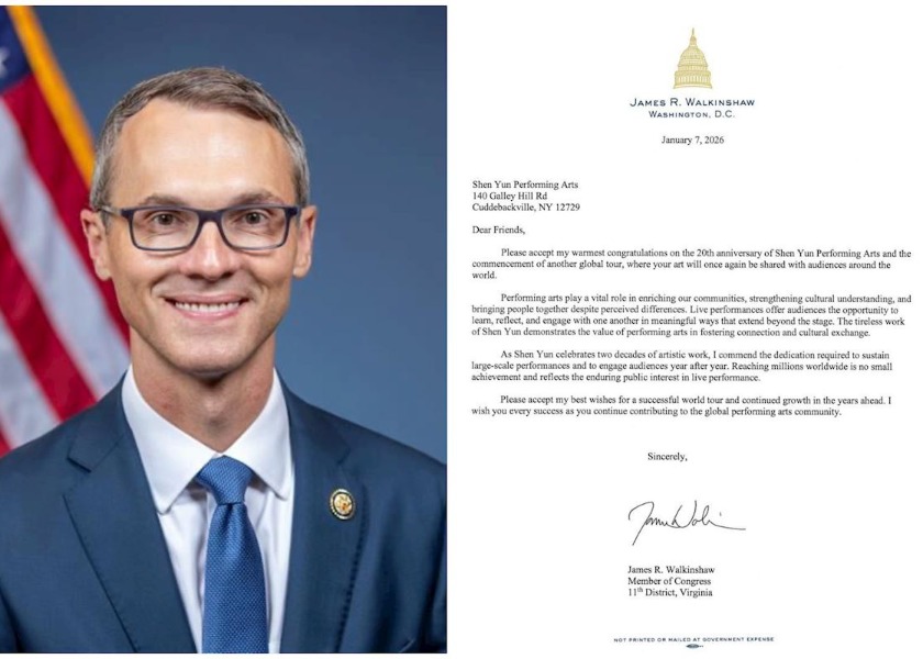 Image for article Virginia: Congressman, State Legislators, and Mayors Recognize Shen Yun Prior to Performances in Norfolk