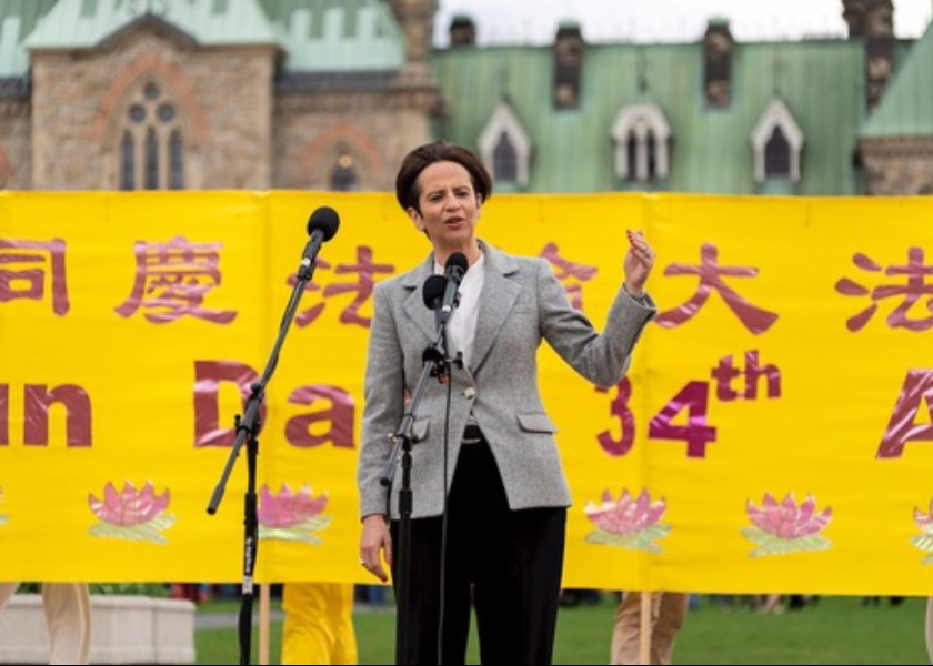 Image for article Canadian Parliamentarians Attend World Falun Dafa Day Celebrations