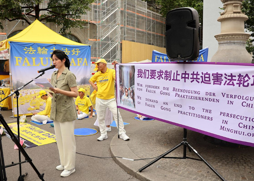 Image for article Switzerland: People Praise Falun Gong’s Guiding Principles and Wish to End the Persecution